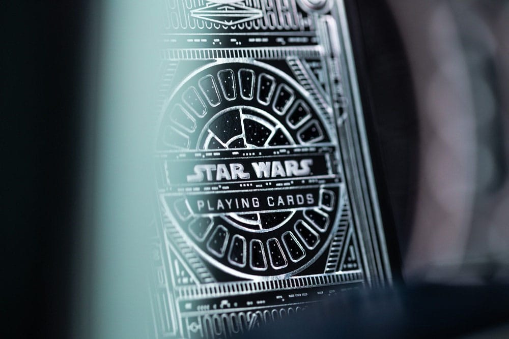 Star Wars Spielkarten Silver Edition Dark Side - Versand: 5-7 Tage nach Bestellung