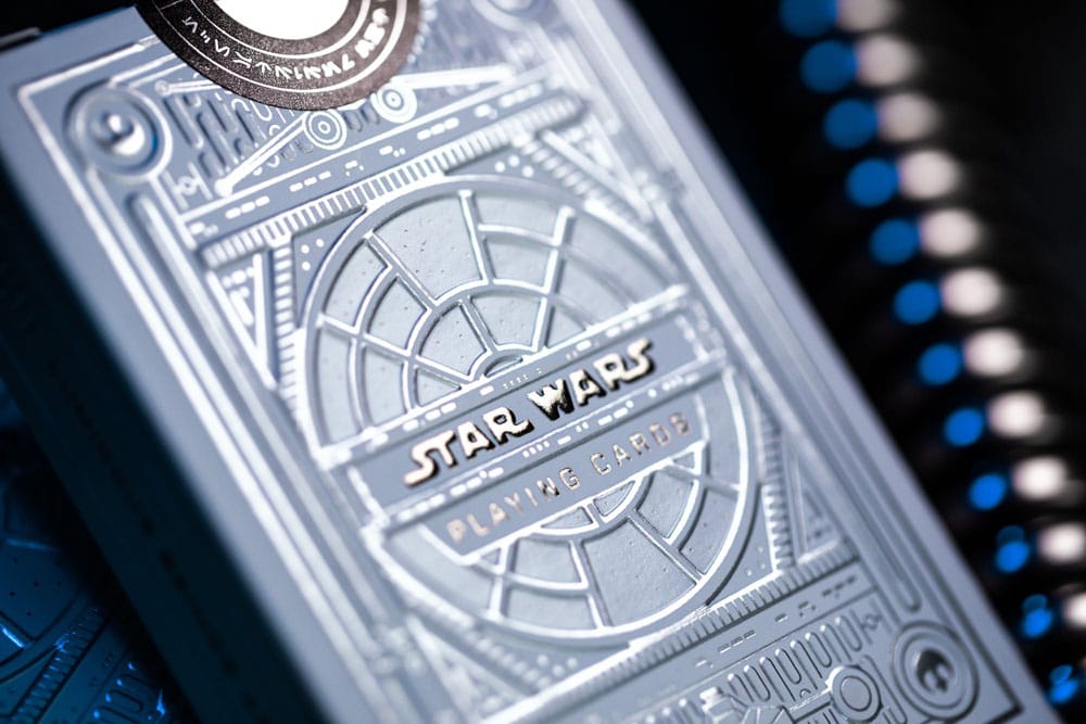 Star Wars Spielkarten Silver Edition Light Side - Versand: 5-7 Tage nach Bestellung
