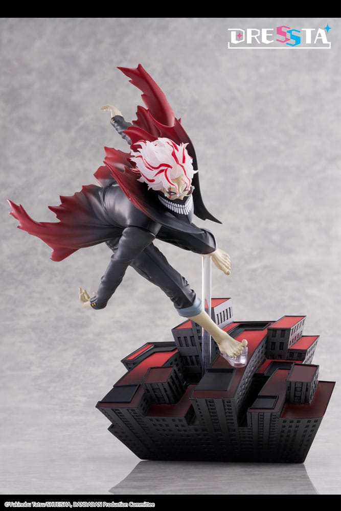 Dandadan Dressta PVC Statue Okarun Transformed 24 cm - Versand: 5-7 Tage nach Bestellung