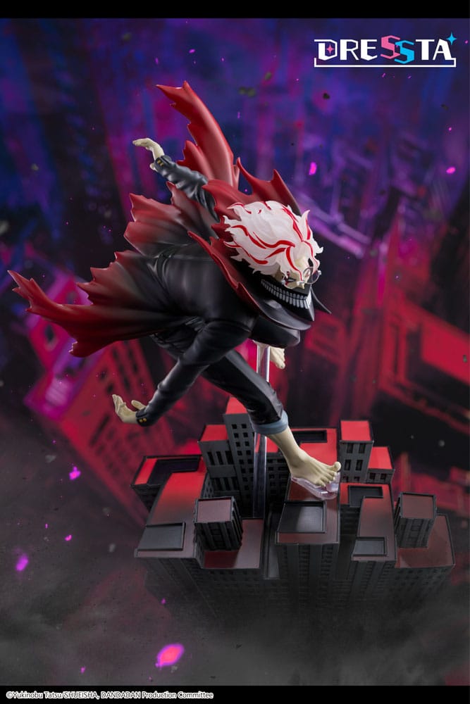 Dandadan Dressta PVC Statue Okarun Transformed 24 cm - Versand: 5-7 Tage nach Bestellung