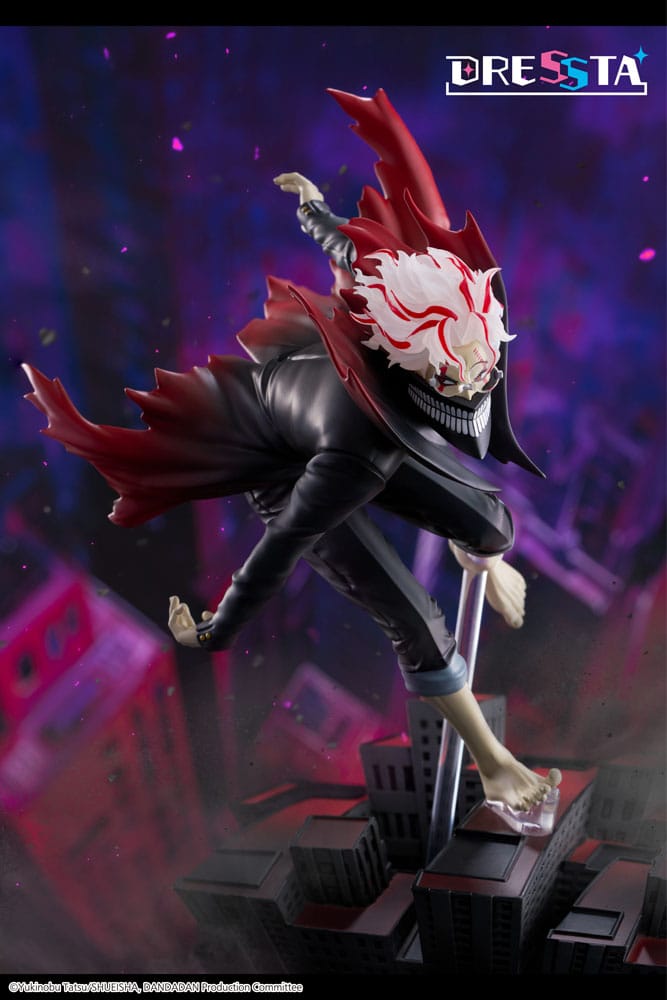 Dandadan Dressta PVC Statue Okarun Transformed 24 cm - Versand: 5-7 Tage nach Bestellung