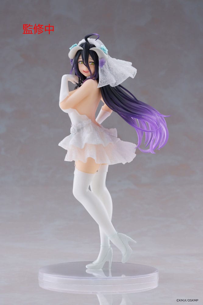 Overlord Coreful PVC Statue Albedo Wedding Ver. 18 cm - Versand: 5-7 Tage nach Bestellung
