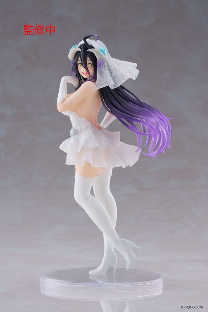 Overlord Coreful PVC Statue Albedo Wedding Ver. 18 cm - Versand: 5-7 Tage nach Bestellung