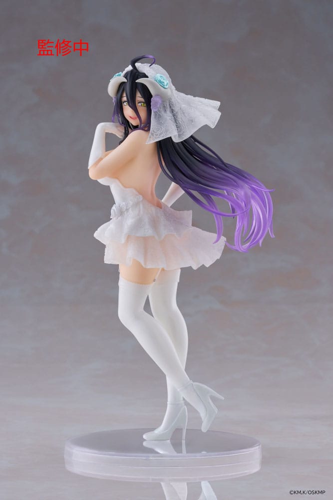 Overlord Coreful PVC Statue Albedo Wedding Ver. 18 cm - Versand: 5-7 Tage nach Bestellung