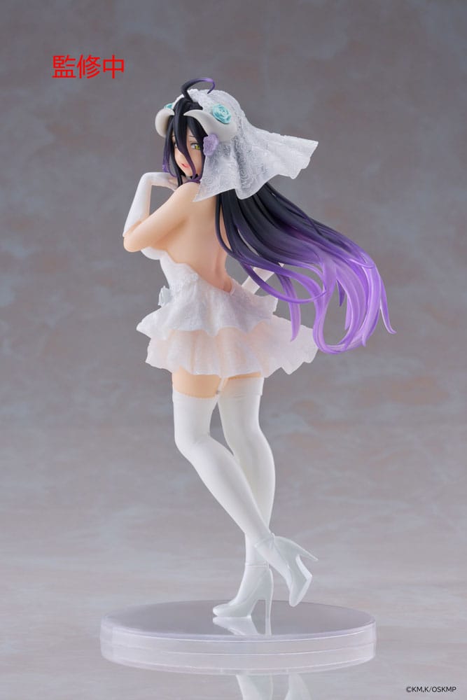 Overlord Coreful PVC Statue Albedo Wedding Ver. 18 cm - Versand: 5-7 Tage nach Bestellung
