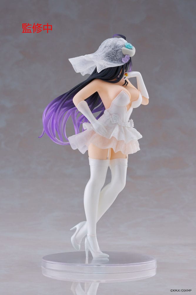 Overlord Coreful PVC Statue Albedo Wedding Ver. 18 cm - Versand: 5-7 Tage nach Bestellung