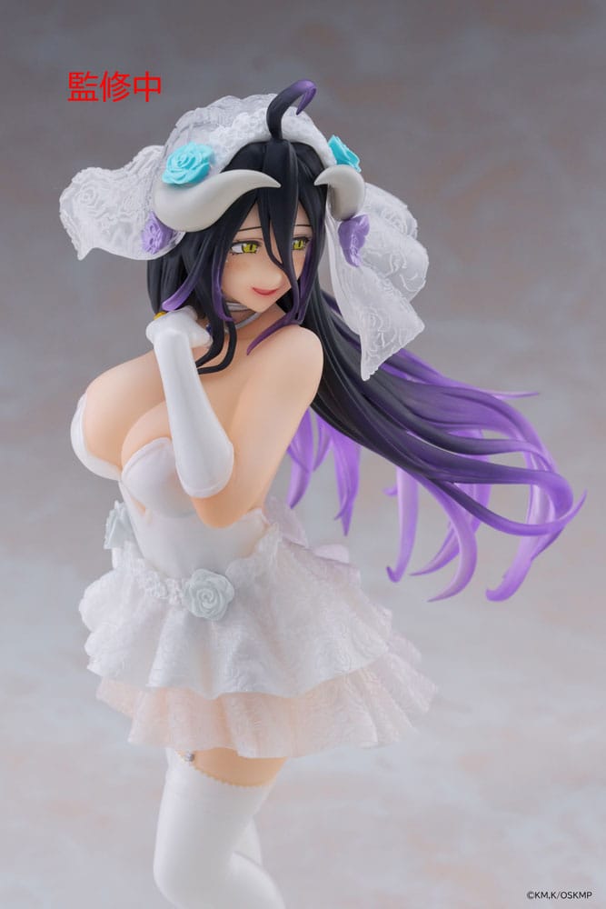 Overlord Coreful PVC Statue Albedo Wedding Ver. 18 cm - Versand: 5-7 Tage nach Bestellung