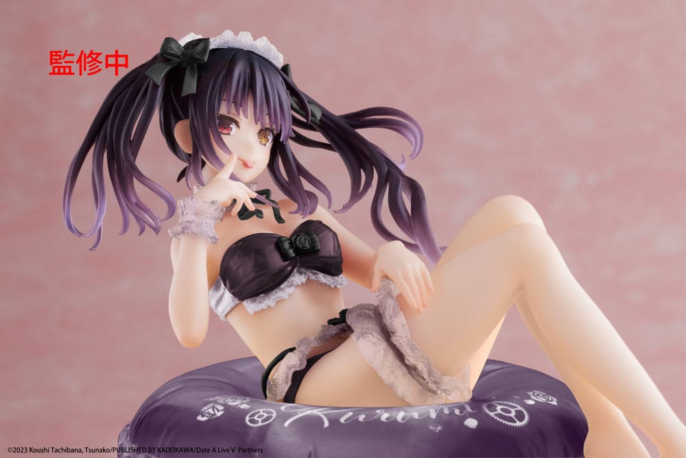 Date A Live IV PVC Statue Aqua Float Girls Figure Kurumi Tokisaki Renewal Edition 10 cm - Versand: 7 Tage nach Bestellung