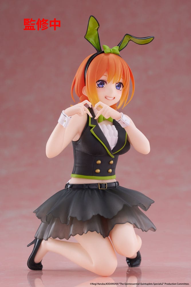 The Quintessential Quintuplets 3 PVC Statue Desktop Cute Figure Yotsuba Nakano (Bunny Ver.) 13 cm - Versand: 7 Tage nach Bestellung