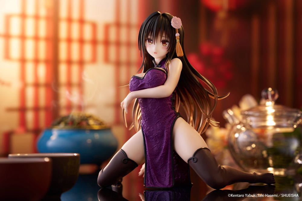 To Love Ru Darkness Desktop Cute PVC Statue Yui Kotegawa (Chinese Dress Ver.) 13 cm - Versand: 5-7 Tage nach Bestellung