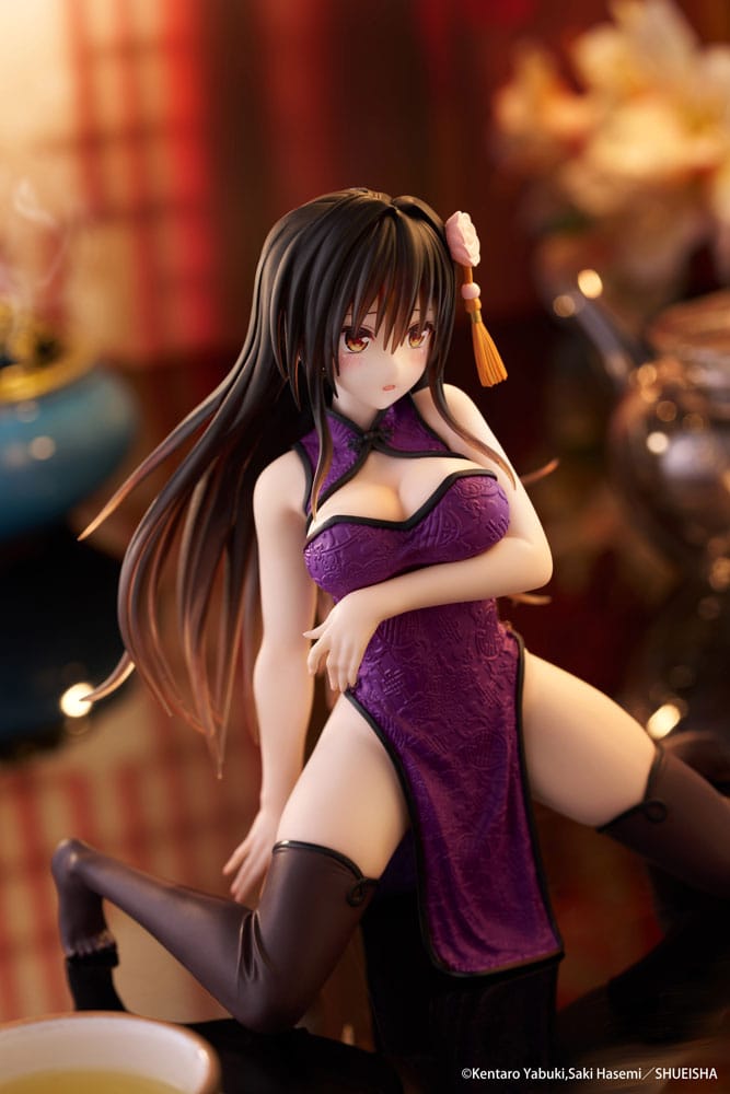 To Love Ru Darkness Desktop Cute PVC Statue Yui Kotegawa (Chinese Dress Ver.) 13 cm - Versand: 5-7 Tage nach Bestellung