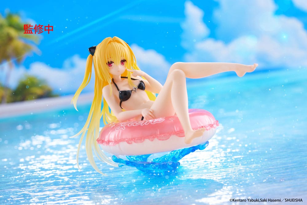 To Love-Ru Darkness Aqua Float Girls PVC Statue Golden Darkness 10 cm - Preorder - ETA: 24.11.2025