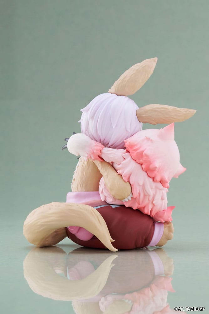 Made in Abyss: The Golden City of the Scorching Sun PVC Statue Desktop Cute Figure Nanachi & Mitty Reissue 13 cm - Preorder - ETA: 20.11.2025