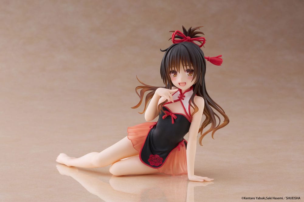 To Love-Ru Darkness PVC Statue Desktop Cute Figure Mikan Yuki Chinese Dress Ver. 13 cm - Preorder - ETA: 25.12.2025