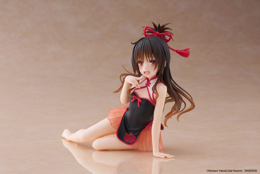 To Love-Ru Darkness PVC Statue Desktop Cute Figure Mikan Yuki Chinese Dress Ver. 13 cm - Preorder - ETA: 25.12.2025