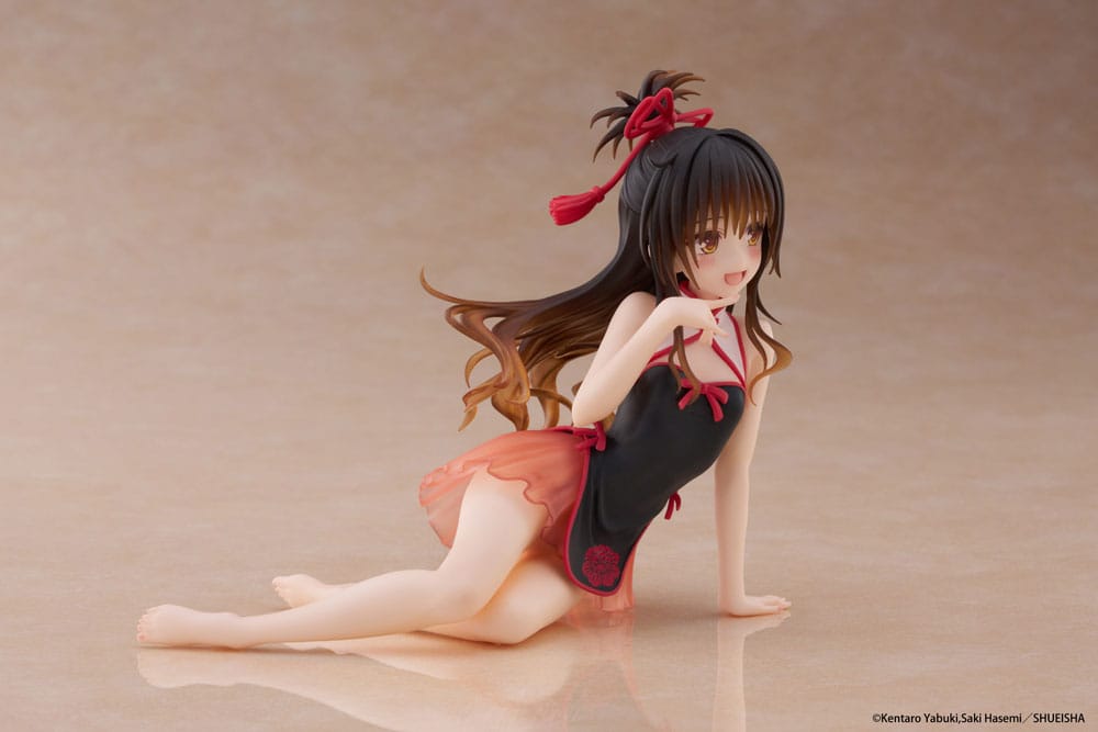 To Love-Ru Darkness PVC Statue Desktop Cute Figure Mikan Yuki Chinese Dress Ver. 13 cm - Preorder - ETA: 25.12.2025