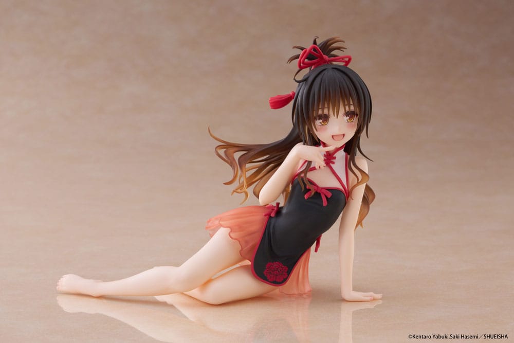 To Love-Ru Darkness PVC Statue Desktop Cute Figure Mikan Yuki Chinese Dress Ver. 13 cm - Preorder - ETA: 25.12.2025