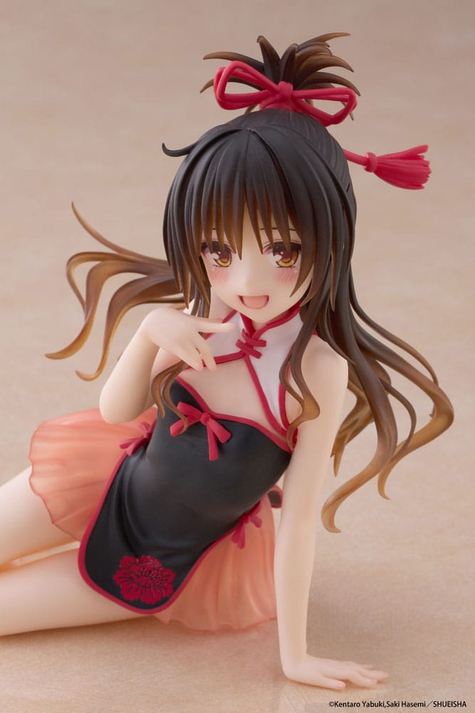 To Love-Ru Darkness PVC Statue Desktop Cute Figure Mikan Yuki Chinese Dress Ver. 13 cm - Preorder - ETA: 25.12.2025