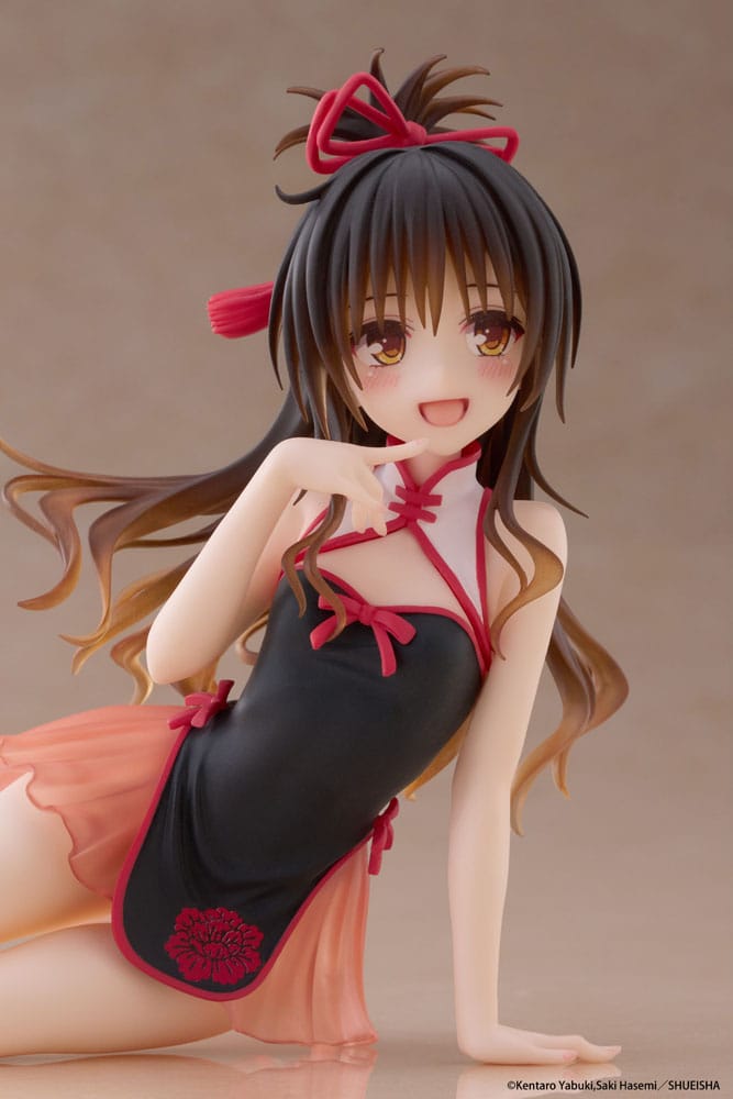 To Love-Ru Darkness PVC Statue Desktop Cute Figure Mikan Yuki Chinese Dress Ver. 13 cm - Preorder - ETA: 25.12.2025