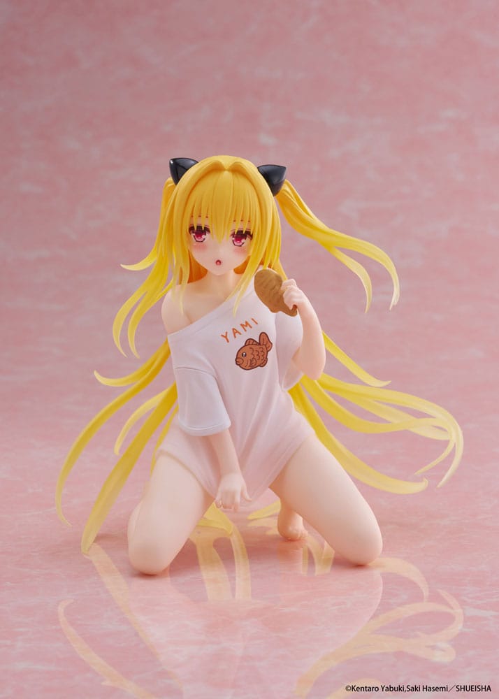 To Love-Ru Darkness PVC Statue Desktop Cute Figure Golden Darkness Roomwear Ver. 13 cm - Preorder - ETA: 25.01.2026