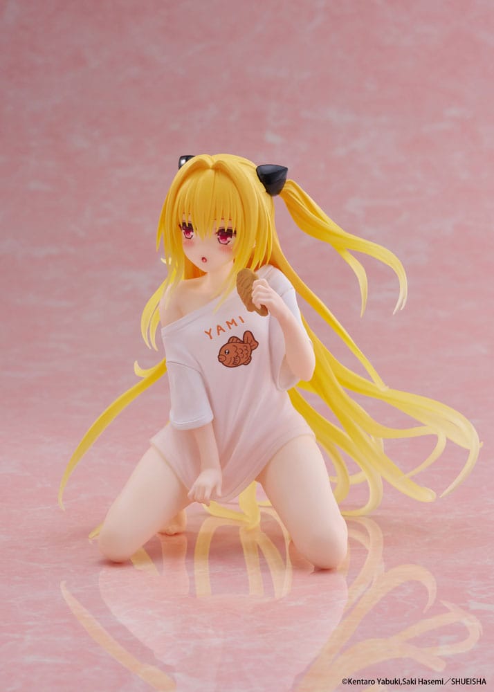 To Love-Ru Darkness PVC Statue Desktop Cute Figure Golden Darkness Roomwear Ver. 13 cm - Preorder - ETA: 25.01.2026