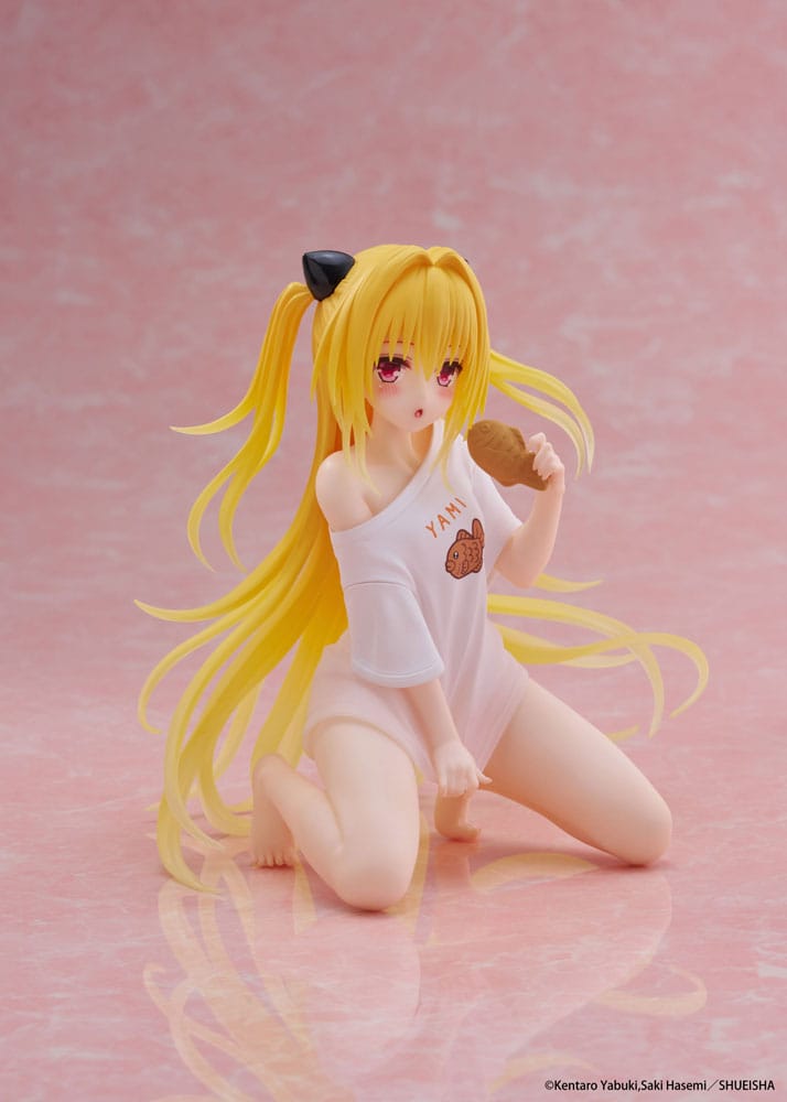To Love-Ru Darkness PVC Statue Desktop Cute Figure Golden Darkness Roomwear Ver. 13 cm - Preorder - ETA: 25.01.2026