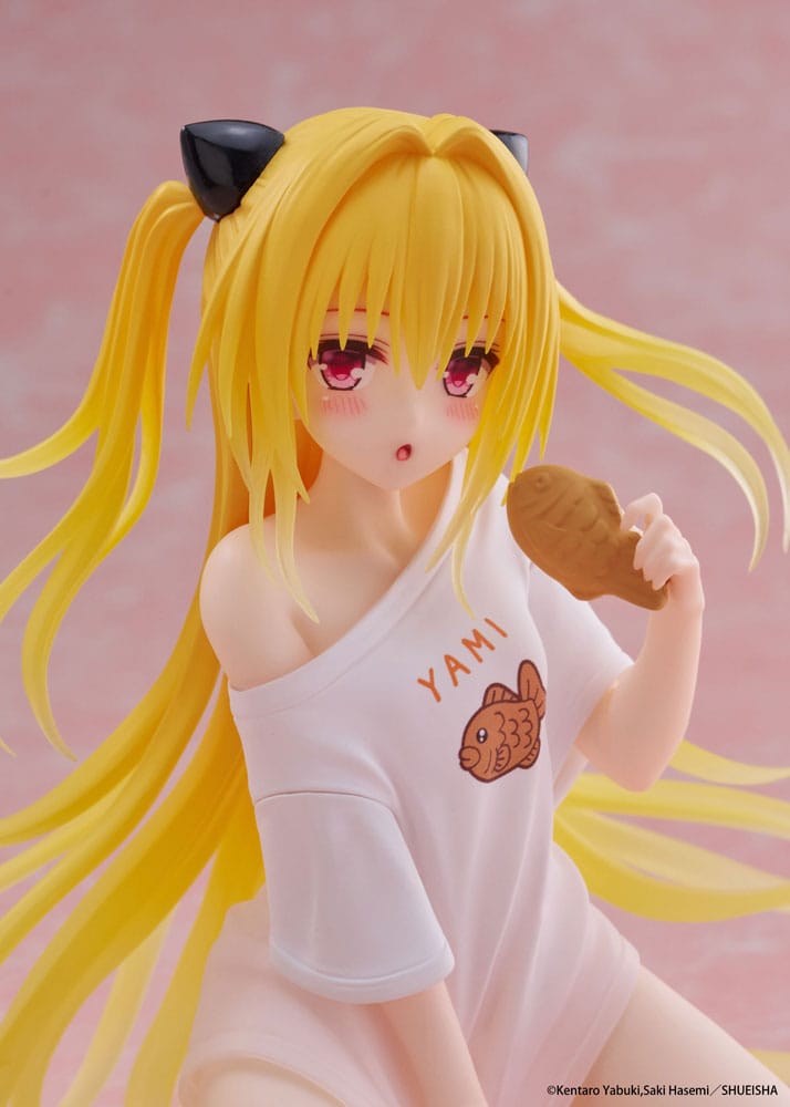 To Love-Ru Darkness PVC Statue Desktop Cute Figure Golden Darkness Roomwear Ver. 13 cm - Preorder - ETA: 25.01.2026