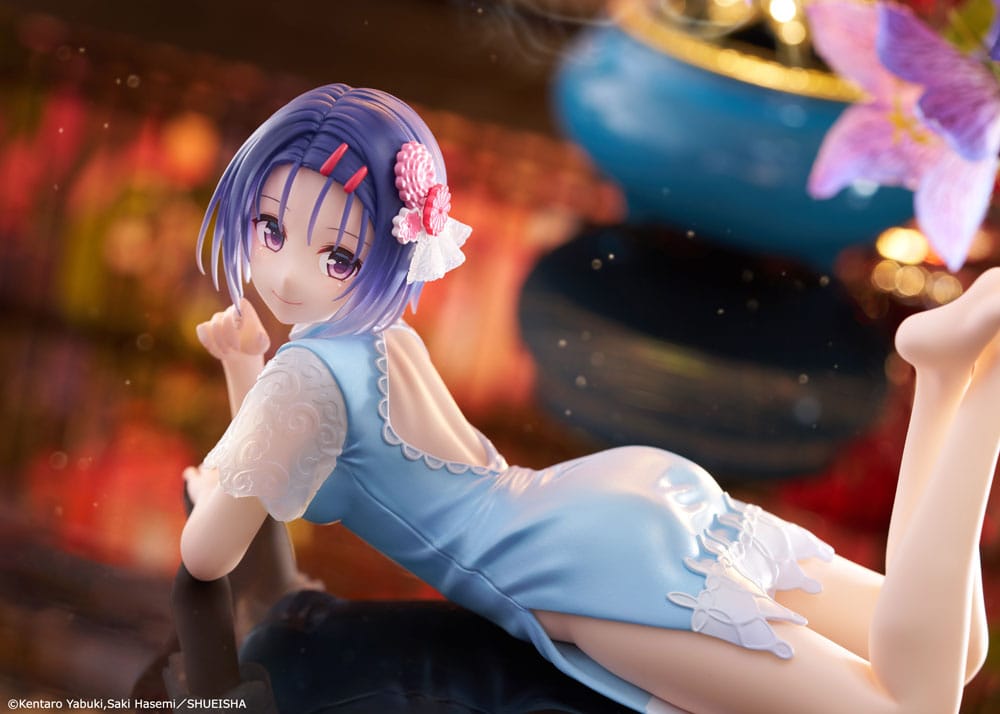 To Love-Ru Darkness PVC Statue Desktop Cute Figure Haruna Sairenji (China Dress Ver.) 13 cm - Preorder - ETA: 25.05.2026
