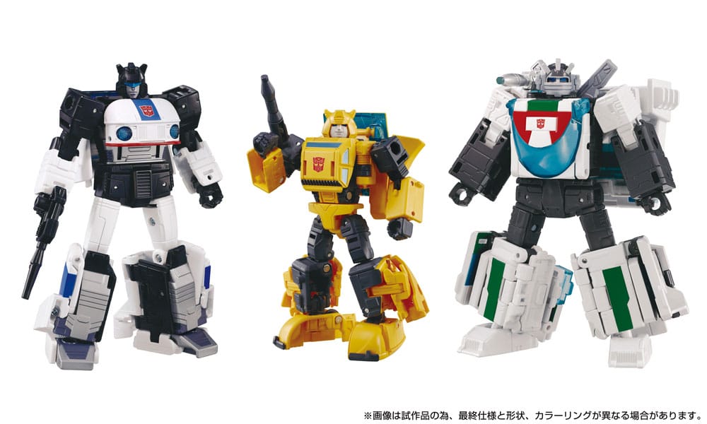 Transformers Dramatic Capture Series Actionfiguren 3er-Pack Cybertron Chase - Preorder - ETA: 01.01.2026