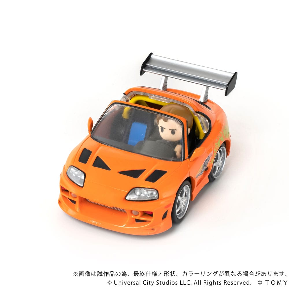 Fast & Furious Q-Village Fahrzeug mit Minifigur Toyota Supra JZA80 9 cm - Preorder - ETA: 25.05.2026