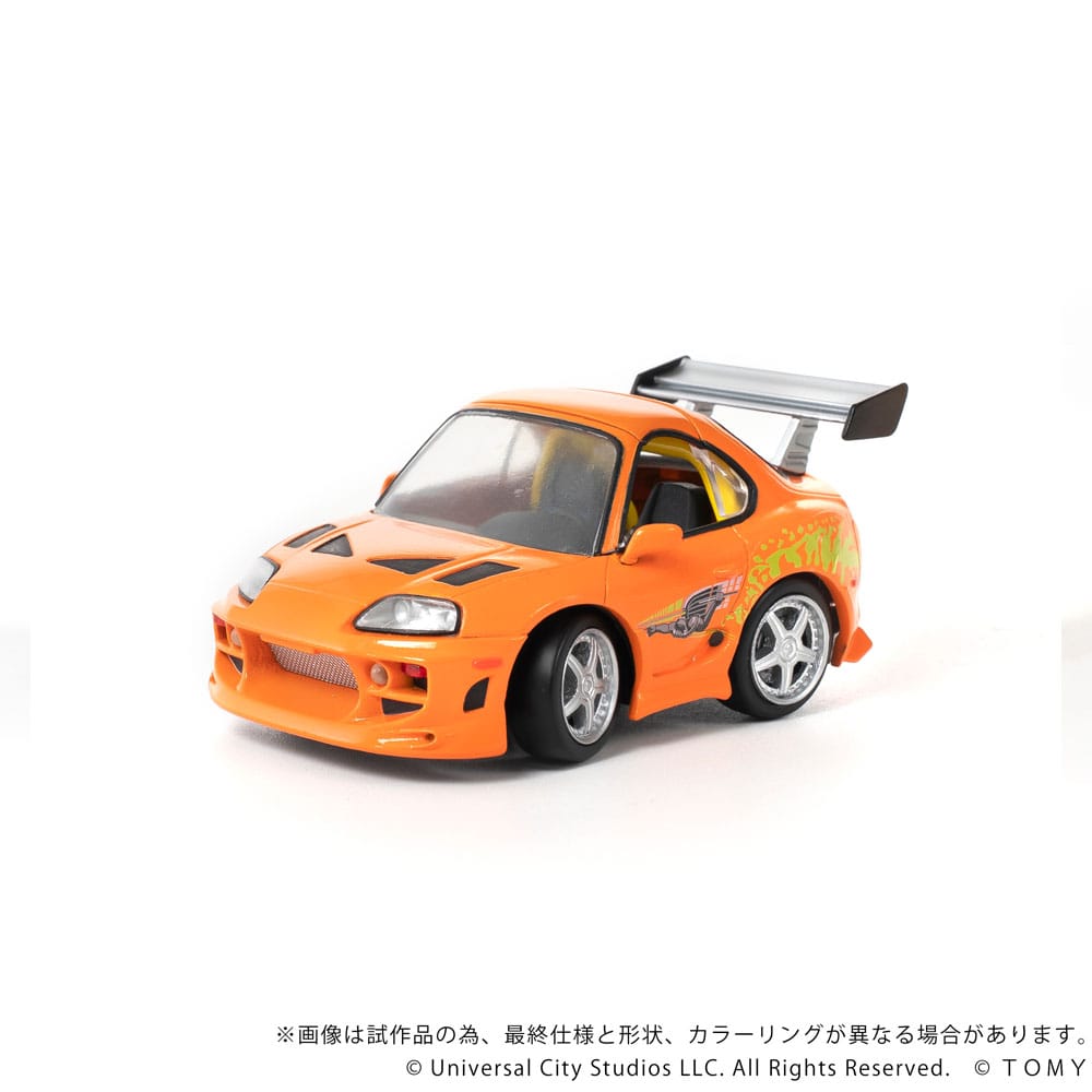 Fast & Furious Q-Village Fahrzeug mit Minifigur Toyota Supra JZA80 9 cm - Preorder - ETA: 25.05.2026