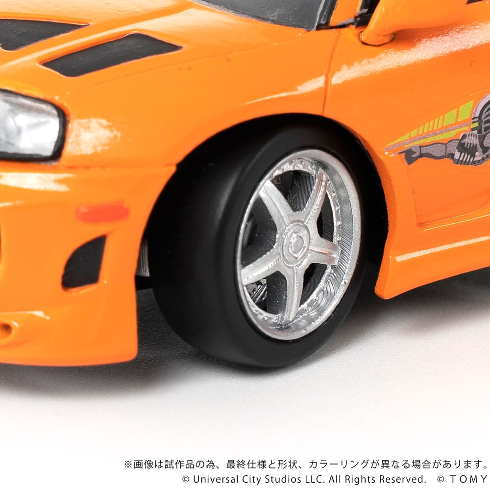 Fast & Furious Q-Village Fahrzeug mit Minifigur Toyota Supra JZA80 9 cm - Preorder - ETA: 25.05.2026