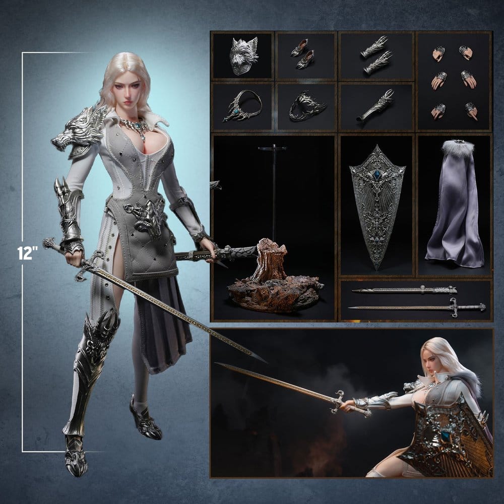 The Girl Under Wolf's Ward Actionfigur 1/6 Alina (Silver) 30 cm - Preorder - ETA: 25.01.2027