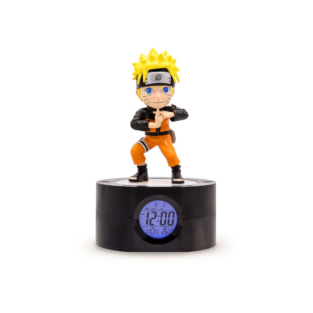 Naruto Shippuden Wecker mit Leuchtfunktion Naruto 18 cm - Versand: 5-7 Tage nach Bestellung