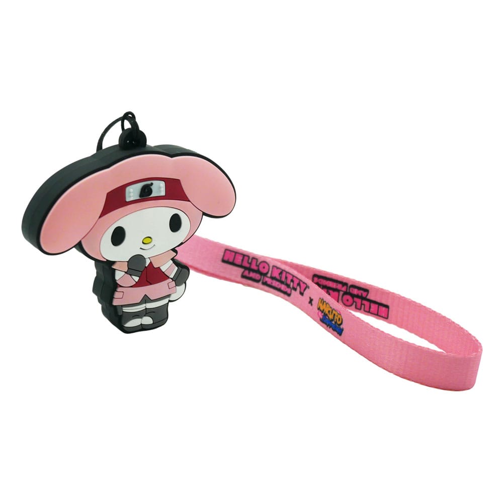 Naruto Shipudden x Hello Kitty PVC Schlüsselanhänger My Melody Sakura - Versand: 5-7 Tage nach Bestellung
