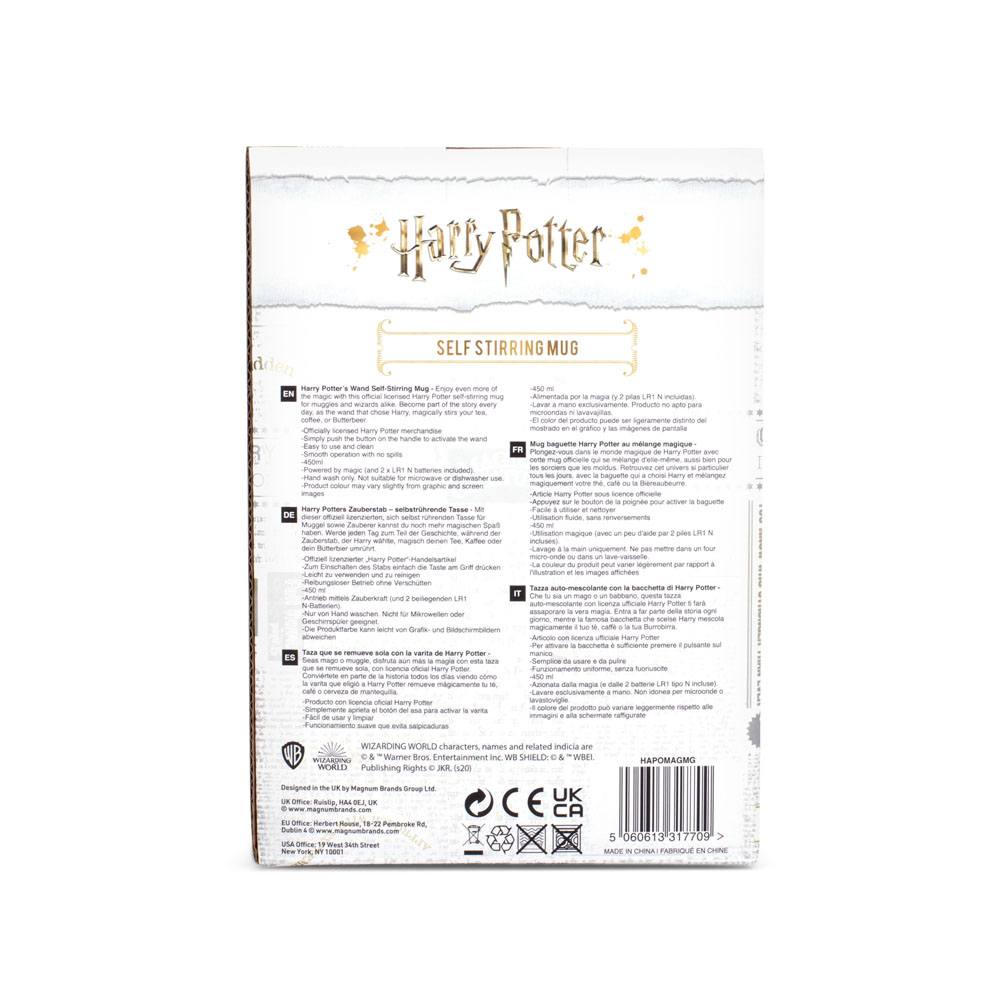 Harry Potter Zauberstab Selbstrührende Tasse - Versand: 5-7 Tage nach Bestellung