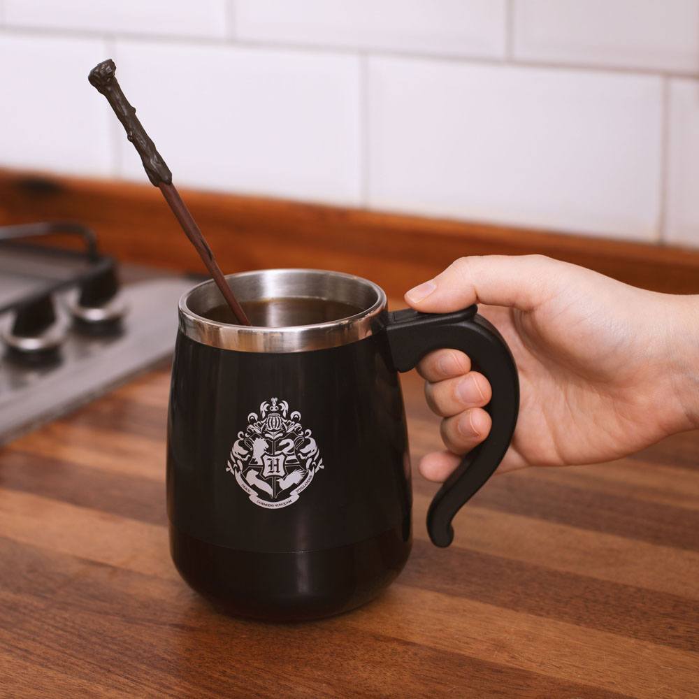 Harry Potter Zauberstab Selbstrührende Tasse - Versand: 5-7 Tage nach Bestellung