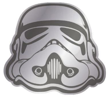 Original Stormtrooper Wand-Spiegel - Versand: 7 Tage nach Bestellung