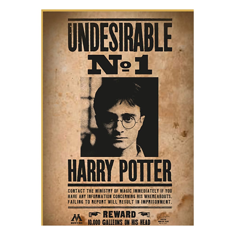 Harry Potter Puzzle Wanted No1 Harry Potter (50 Teile) - Versand: 5-7 Tage nach Bestellung
