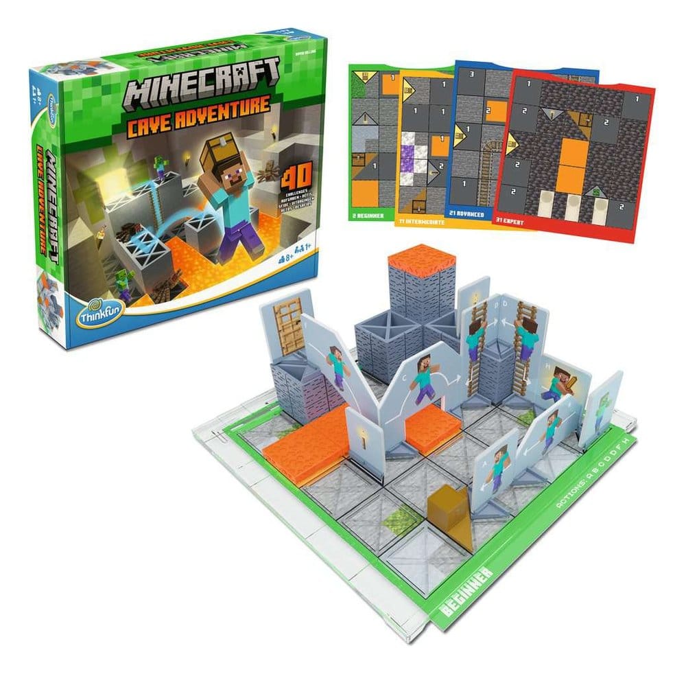 Minecraft Cave Adventure Logikspiel - Versand: 7 Tage nach Bestellung