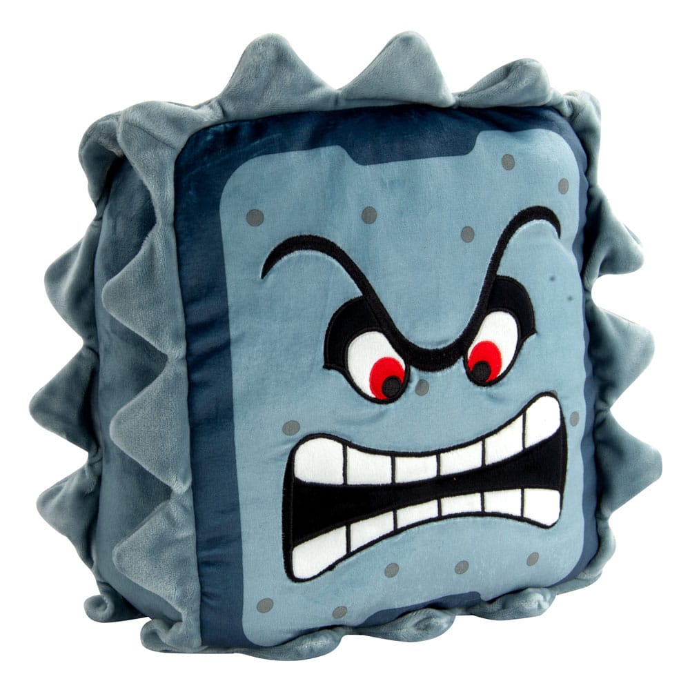 Super Mario Mocchi-Mocchi Mega Plüschfigur Steinblock 38 cm - Versand: 5-7 Tage nach Bestellung