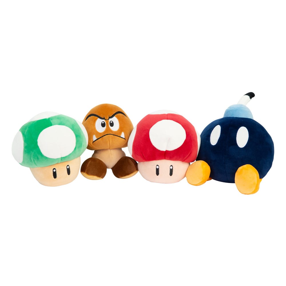 Mario Kart Mocchi-Mocchi Plüschfiguren Set 1 15 cm Sortiment (5) - Preorder - ETA: 18.10.2025