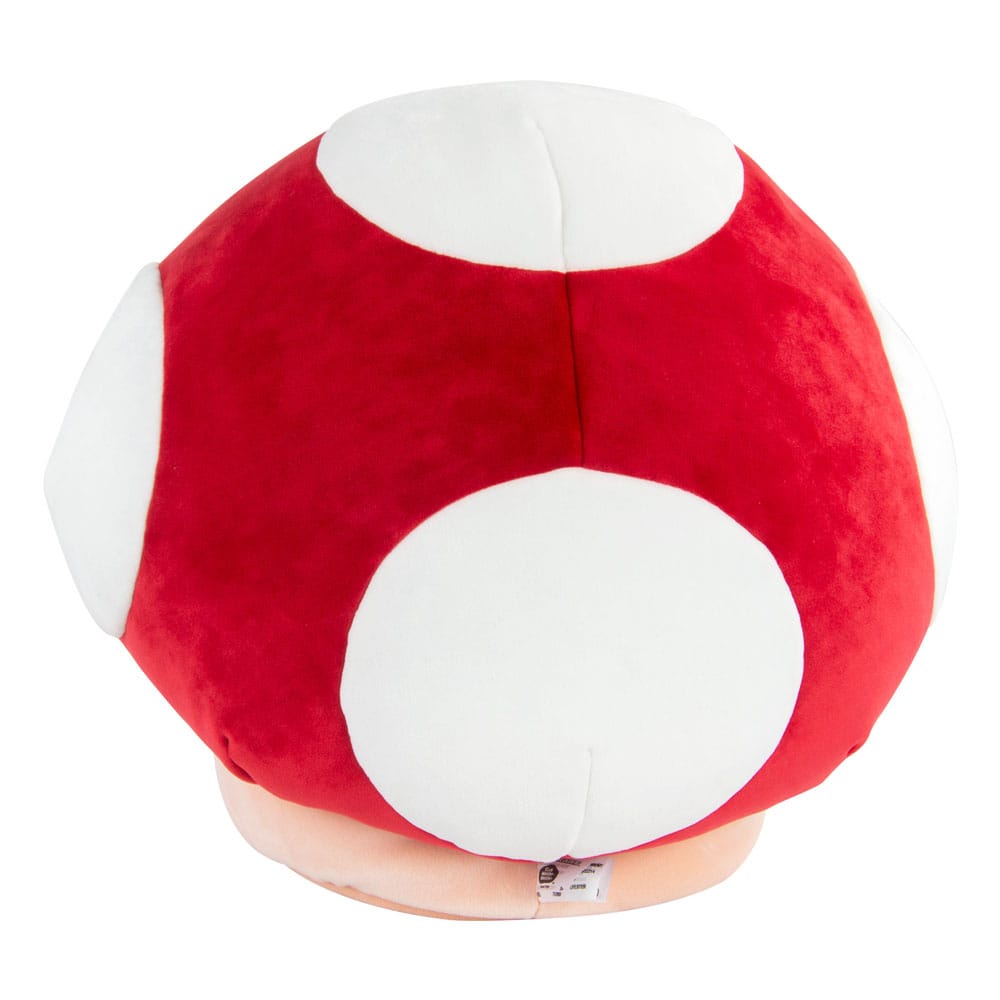 Super Mario Mocchi-Mocchi Mega Plüschfigur Super-Pilz Rot 36 cm - Versand: 5-7 Tage nach Bestellung
