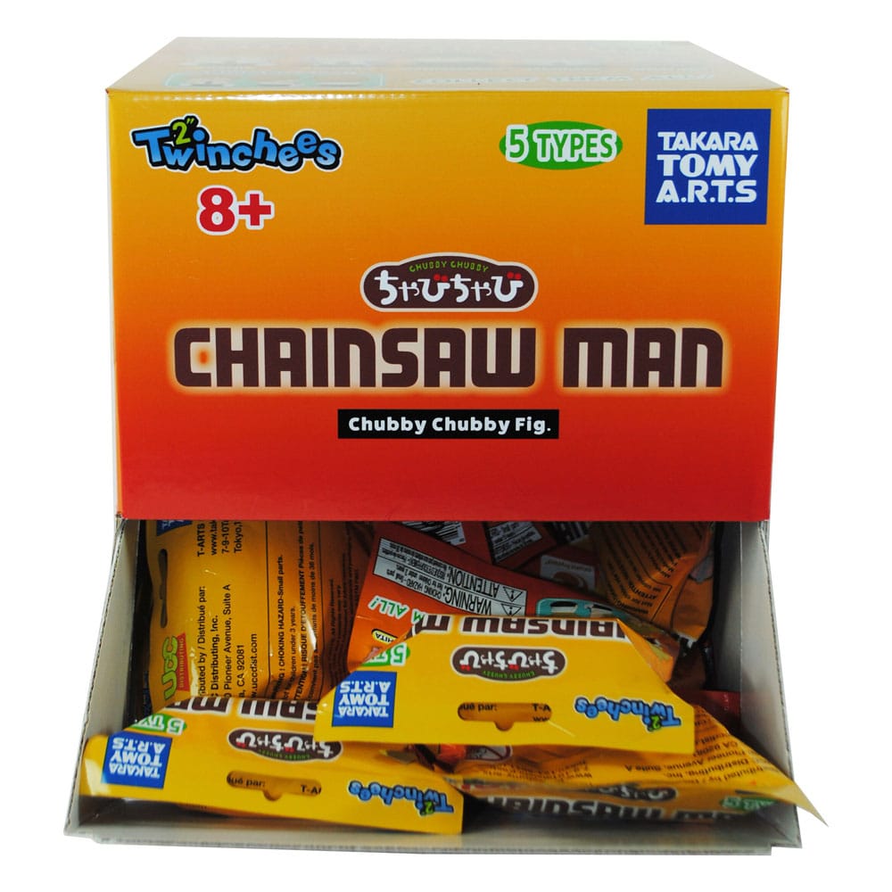Chainsaw Man Twinchees Minifiguren Chubby Chubby 5 cm Display (24) - Versand: 5-7 Tage nach Bestellung