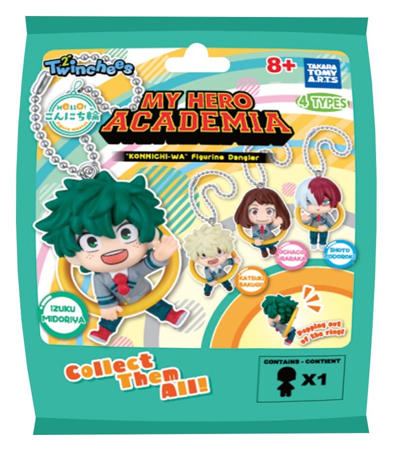 My Hero Academia Konnichi-wa Danglers Schlüsselanhänger 3 cm Mystery Capsule Display (24) - Preorder - ETA: 26.07.2026
