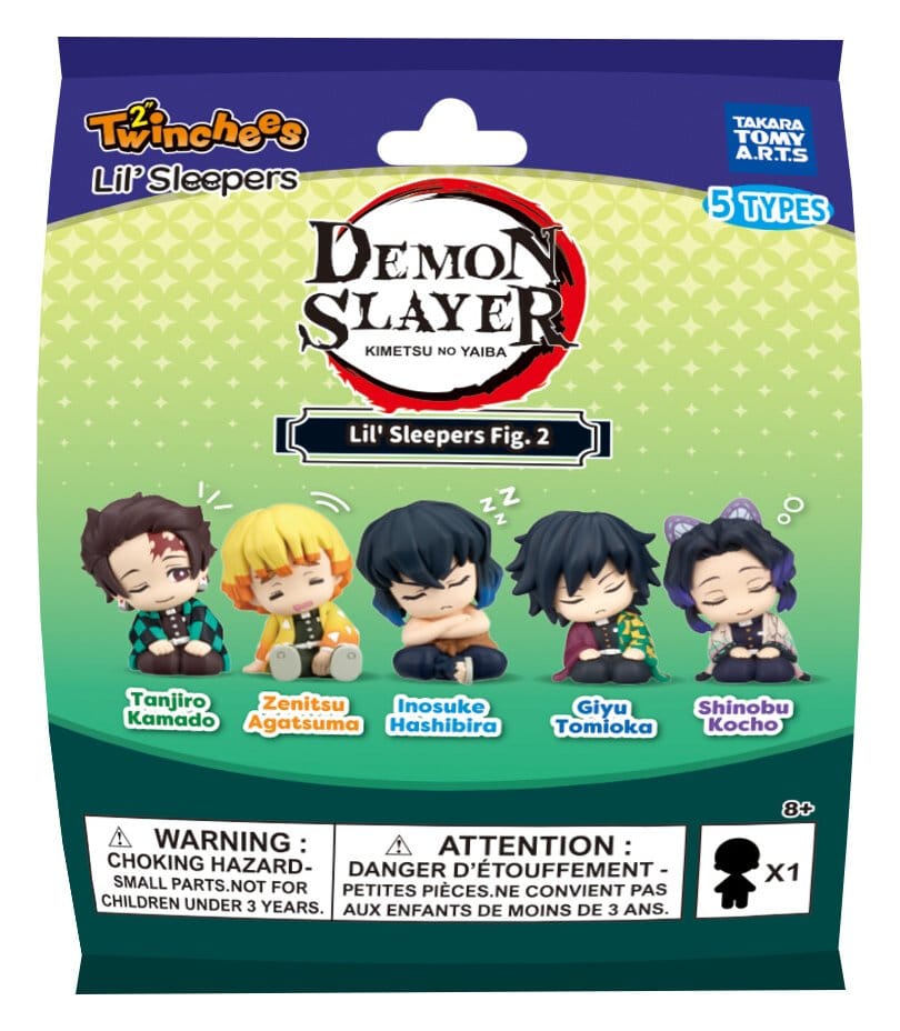 Demon Slayer: Kimetsu no Yaiba Twinchees Minifiguren Lil' Sleepers Wave 3 5 cm Blind Pack Display (24) - Preorder - ETA: 25.01.2027