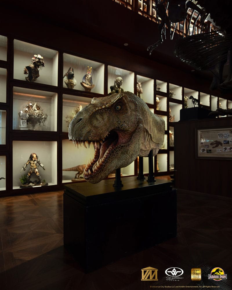 Jurassic Park 1/2 Statue T-Rex Head 105 cm - Preorder - ETA: 25.05.2026