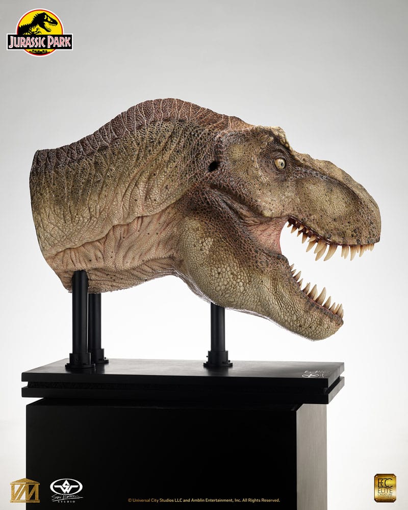 Jurassic Park 1/2 Statue T-Rex Head 105 cm - Preorder - ETA: 25.05.2026