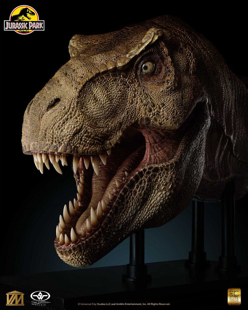 Jurassic Park 1/2 Statue T-Rex Head 105 cm - Preorder - ETA: 25.05.2026