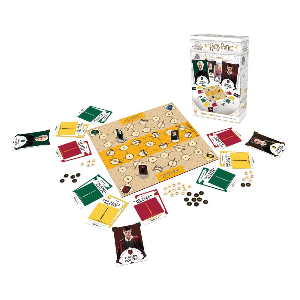 Harry Potter Brettspiel The Spell Master *Englische Version* - Versand: 5-7 Tage nach Bestellung